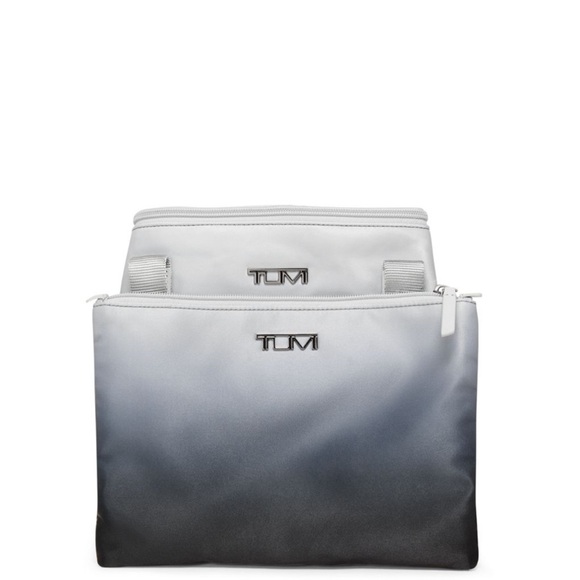 TUMI Gradient Gray and Black Travel Bag - Picture 3 of 15